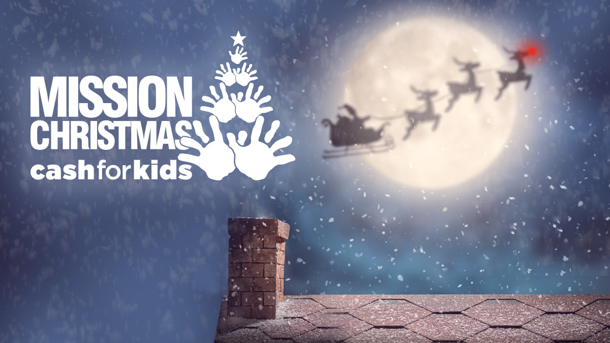 Mission Christmas Radio City Cash for Kids logo