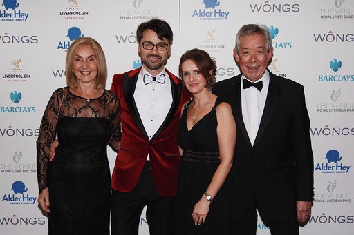 Wongs Jewellers owners and managing director Peter Wong and family at Wongs Annual Winter Ball 2019